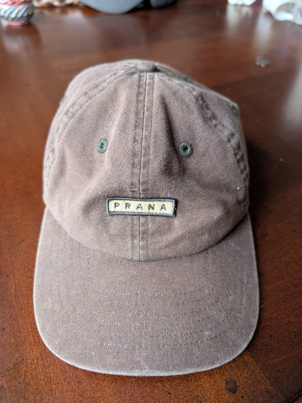 Prana Gazin Patch Hat New Performance Brown Unisex One Size